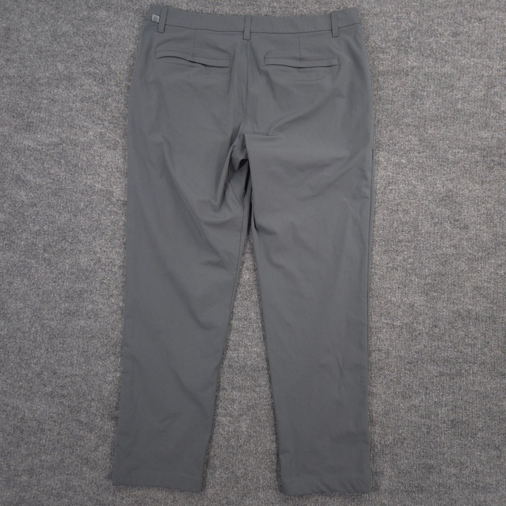 Lululemon ABC Pants Mens 36X30 Gray Classic Fit Warpstreme Performance Tapered - Picture 4 of 9